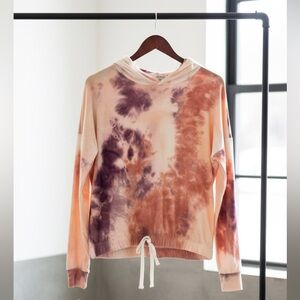 True Craft Artisan Tie-Dye Drawstring Pullover Hoodie